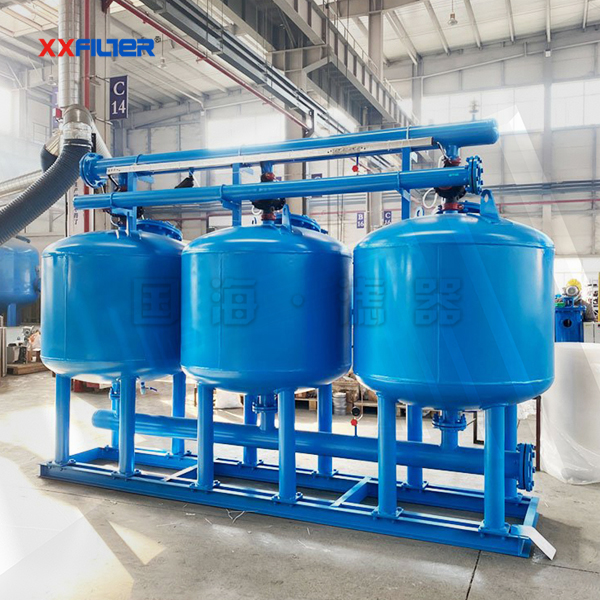 工業循環冷卻水淺層砂過濾器