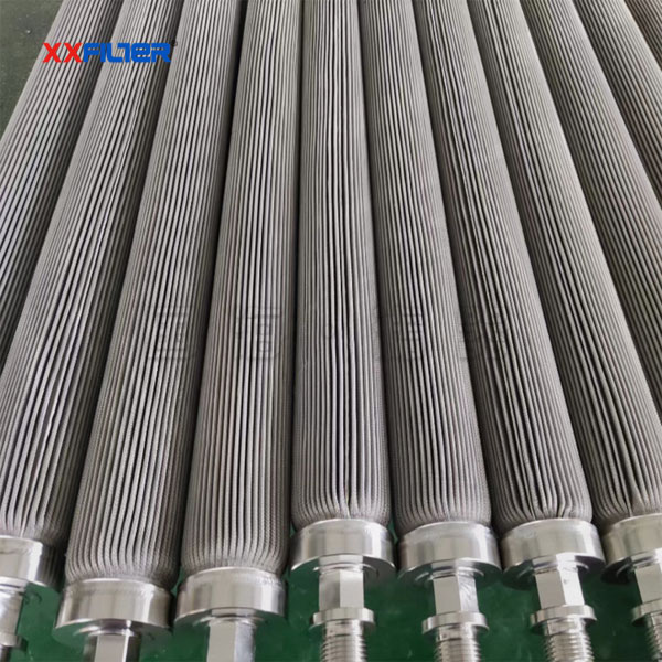 不銹鋼五層燒結網濾芯