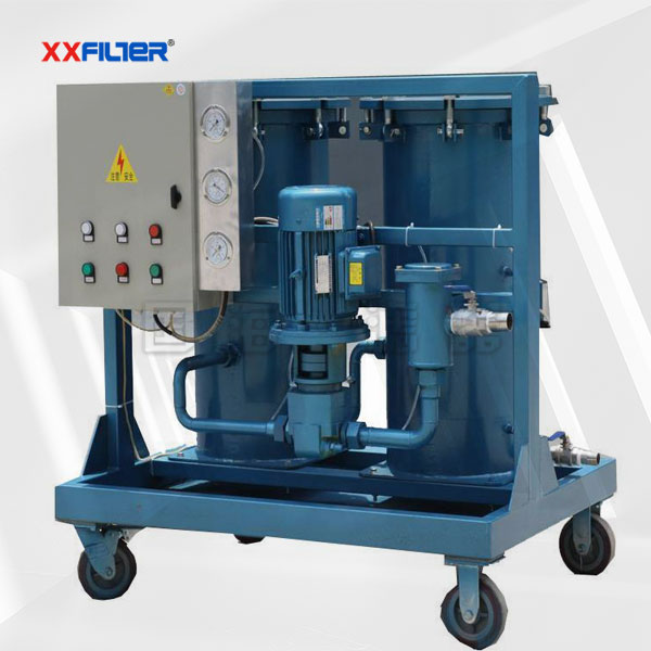 移動式液壓油高固含量濾油機