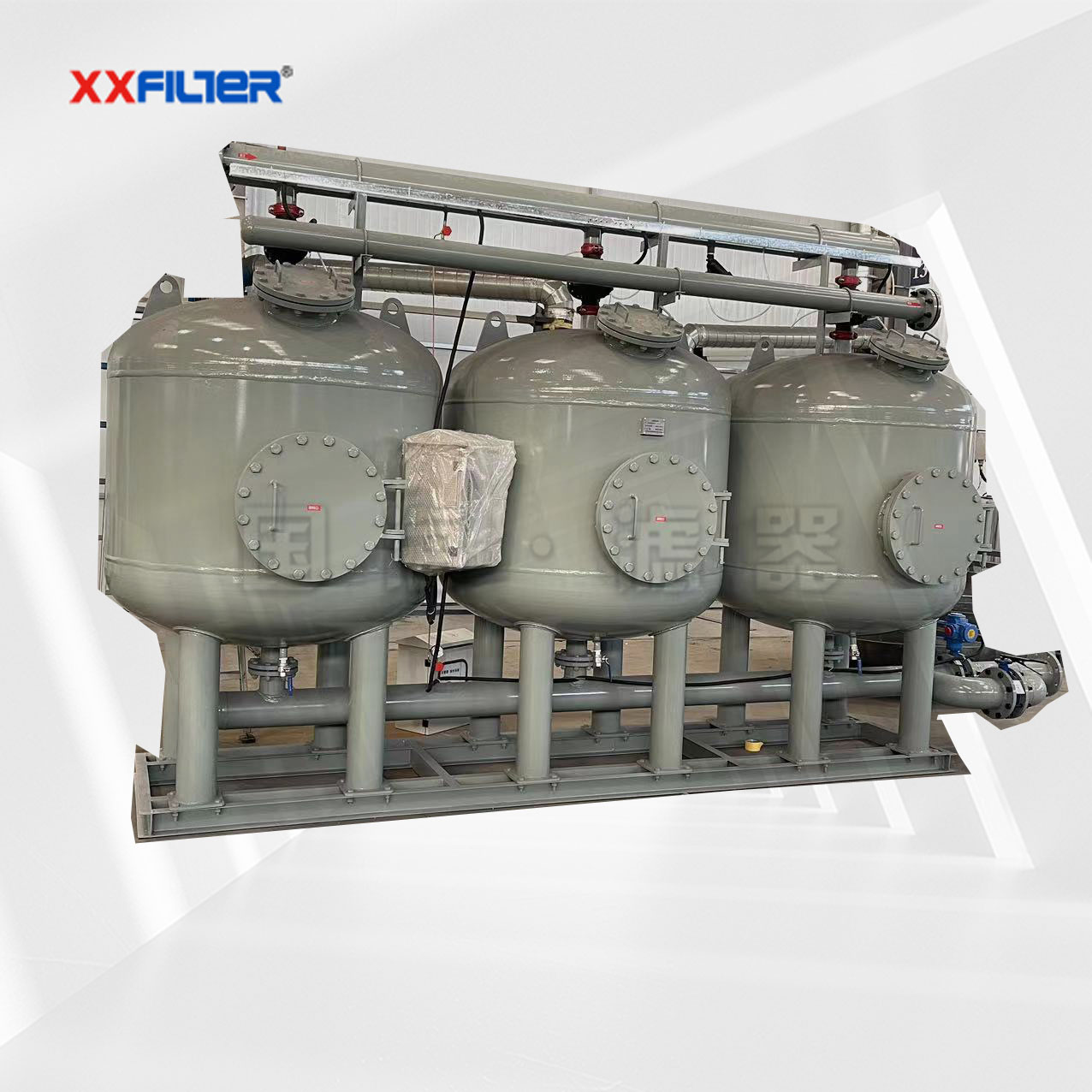 循環水旁路 碳鋼淺層砂過濾器