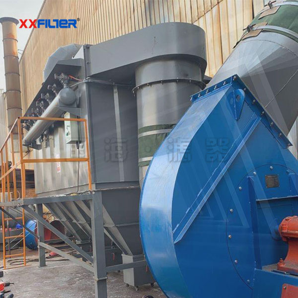 商砼站水泥站袋式除塵器