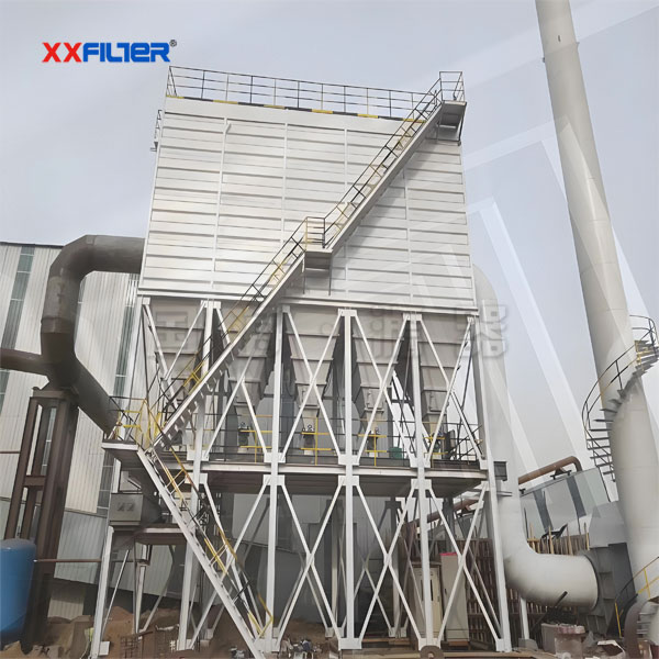 5600m3/h風(fēng)量煤倉(cāng)袋式除塵器