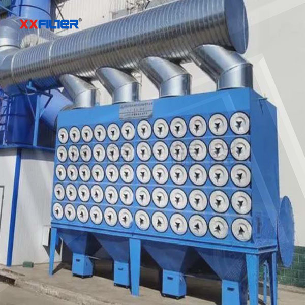 14400m3/h火力發(fā)電廠濾筒除塵器
