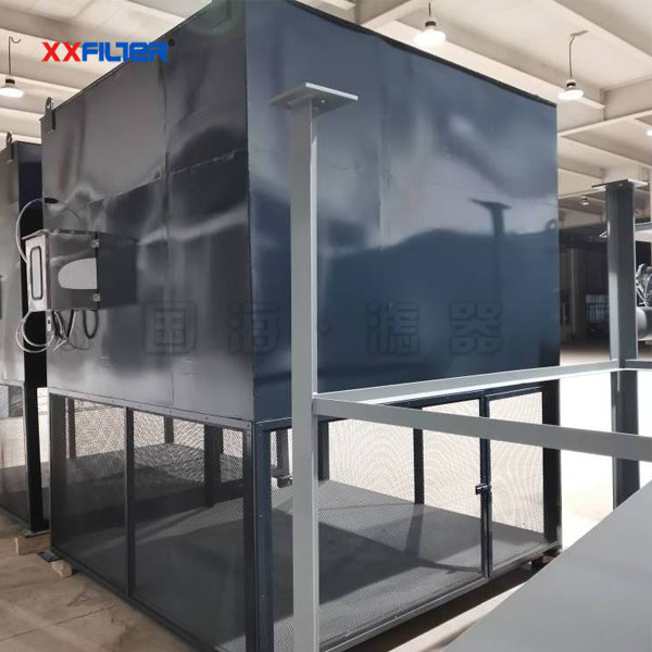 鋼鐵高爐煉鐵鼓風(fēng)機自潔式空氣過濾器