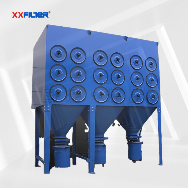 高效過濾工業濾筒除塵器 多層覆膜濾筒