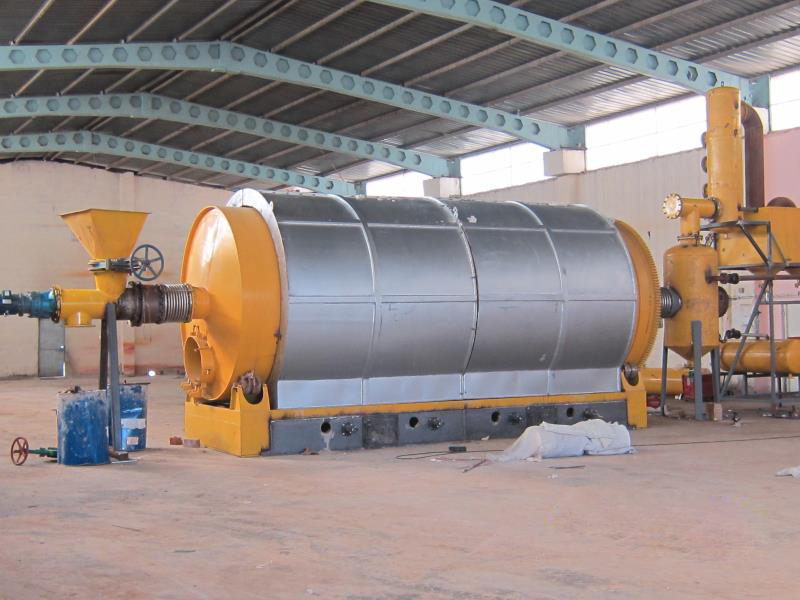 廢舊輪胎裂解煉油設備