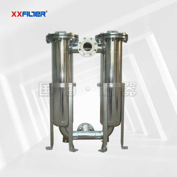 雙聯切換不銹鋼袋式過濾器
