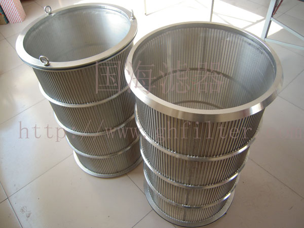 膠液過濾 細篩內刮刀濾芯